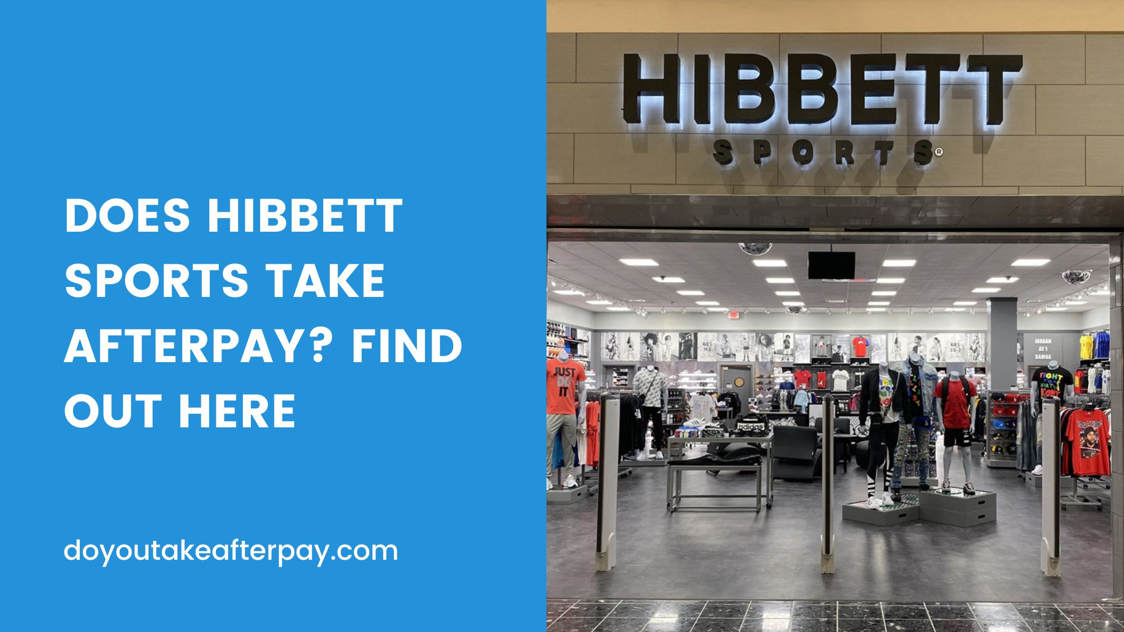 Does Hibbett Sports Take Afterpay