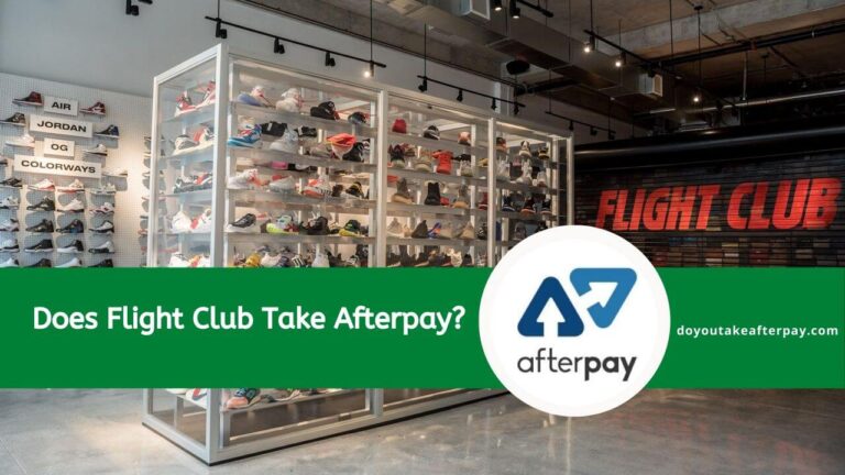 Does flight club take Afterpay? Find out here